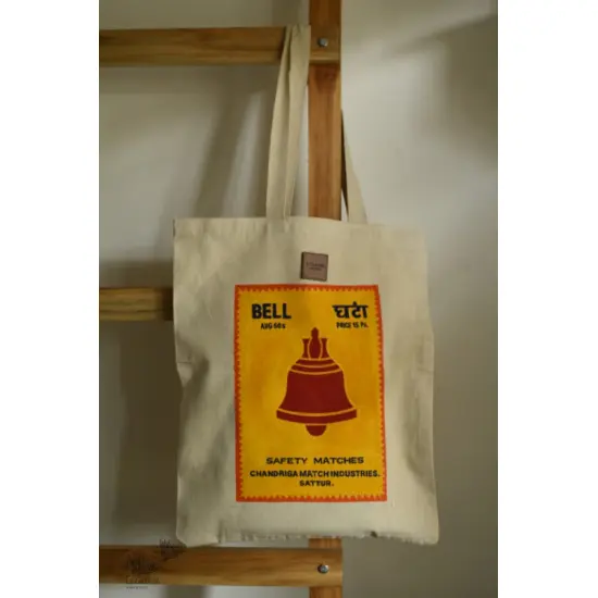 Hand Painted Canvas Bag 